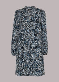 Eva Abstract Cheetah Dress